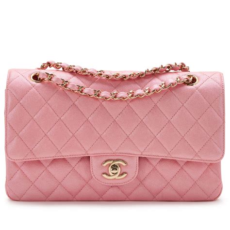 pink chanel caviar|Chanel Caviar Quilted Medium Double Flap Pink .